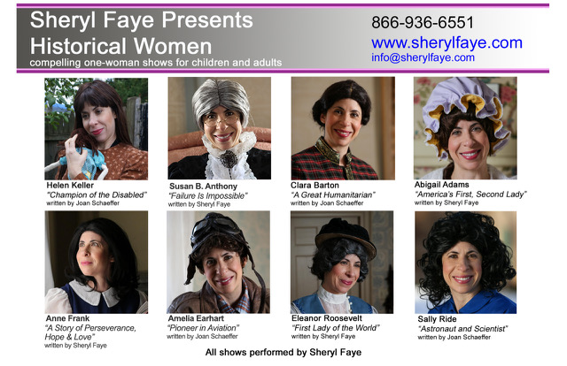 Sheryl Faye presents Historical Women